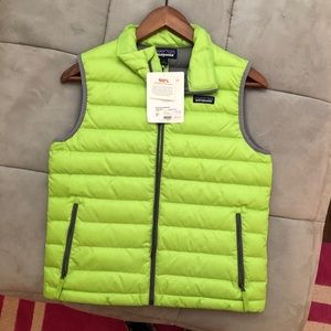 Patagonia boys’ down sweater vest
